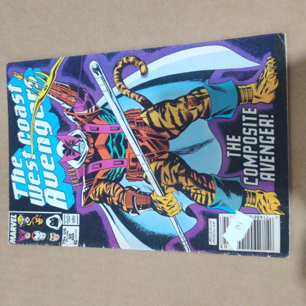 Marvel comics The West Coast avenger